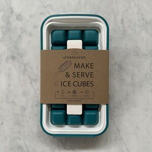 New ICEBREAKER POP - Make & Serve Ice - Ice Cube Tray in "Water Blue" - BPA Free